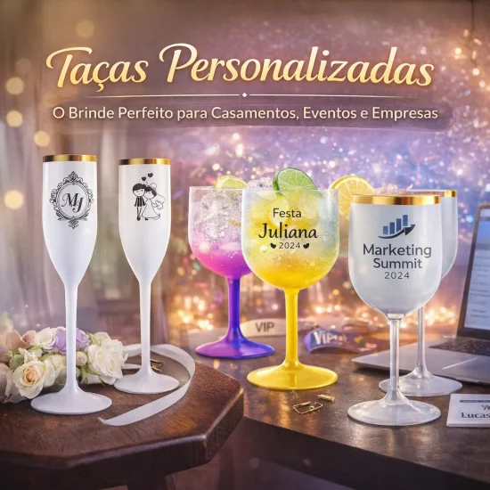 Taças Personalizadas: O Brinde Perfeito para Casamentos, Eventos e Empresas Taças Personalizadas: O Brinde Perfeito para Casamentos, Eventos e Empresas