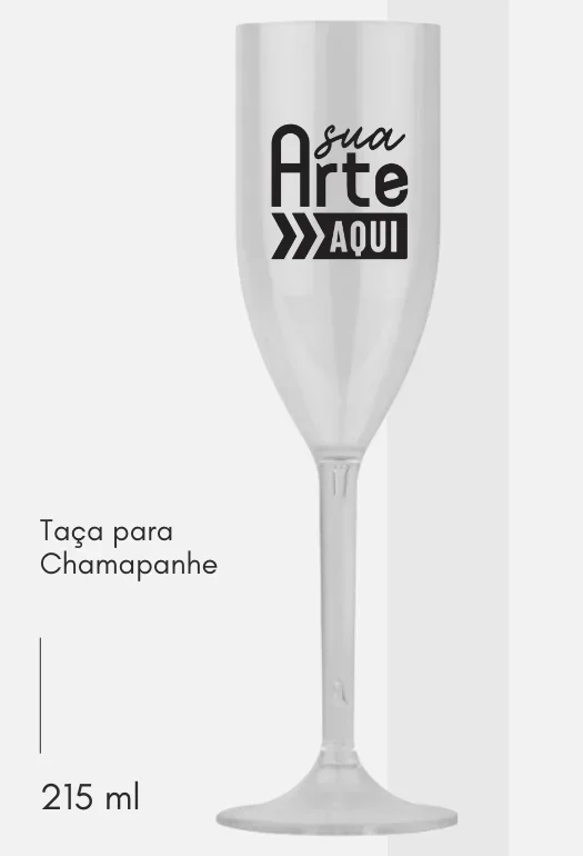 Ta&ccedil;a Champanhe Cristal (PS)