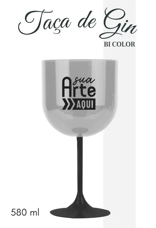 Taça de Gin Bi-Color Taça de Gin Bi-Color