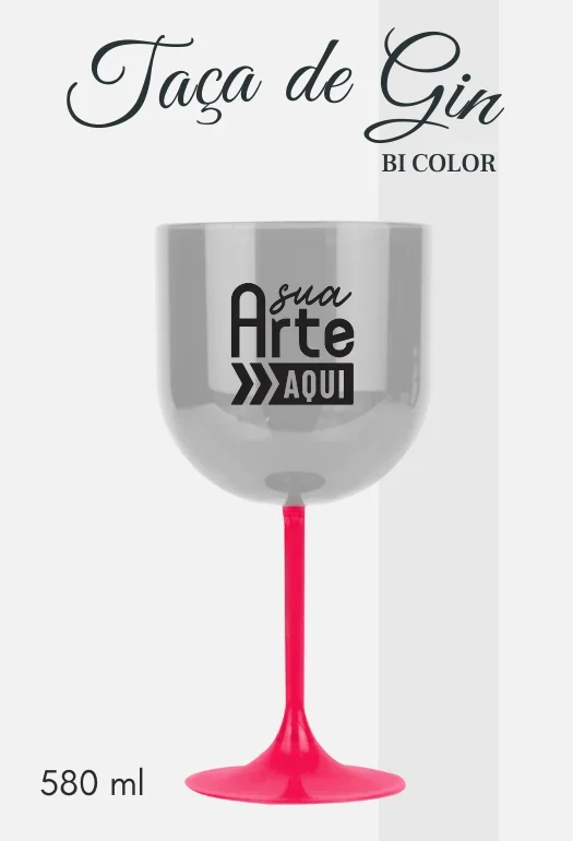 Taça de Gin Pink Taça de Gin Pink